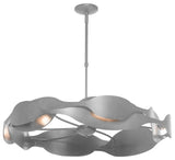 Waves Pendant, Vintage Platinum Finish, Standard Overall Height