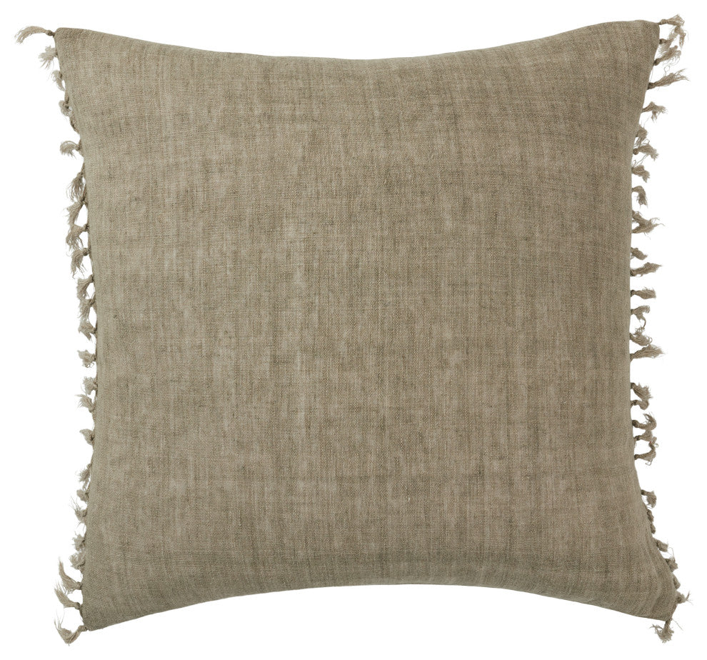 Jaipur Living Majere Solid Sage Down Pillow 20" Square