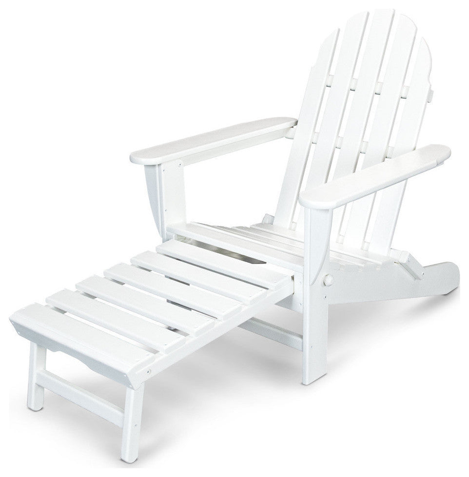 Ivy Terrace Classics Ultimate Adirondack Chair, White