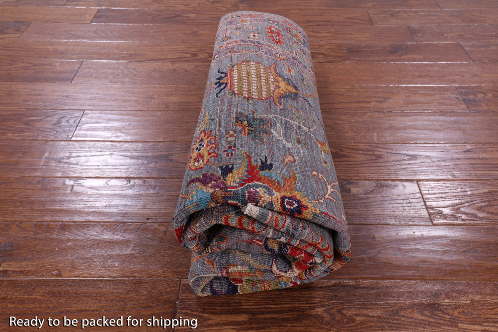 Persian Tabriz Hand-Knotted Wool Rug 5' 1" X 6' 4" Q9801