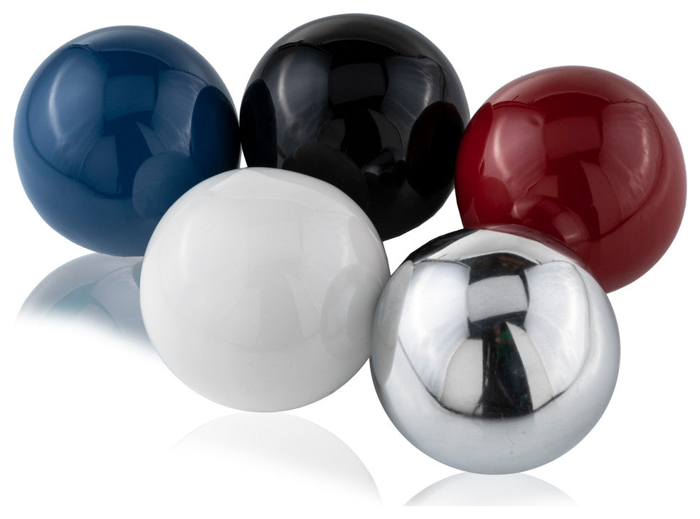 Bola Polished Sphere, 3"D, Set of 2