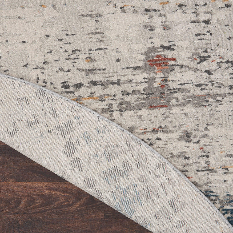 Nourison Home 5'3"xRound Rustic Textures Area Rug