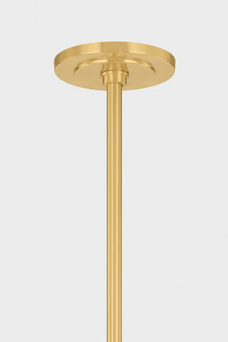 Hudson Valley Lighting Levin Chandelier, Aged Brass