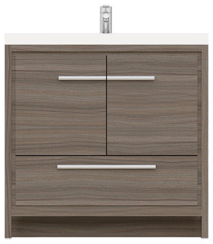 Sortino 36" Bathroom Vanity With Sink, Gray