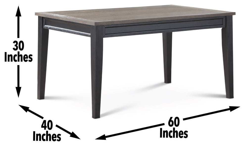 Raven Noir Dining Table