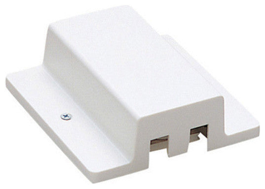 WAC Lighting J Track Floating Canopy Connector in White