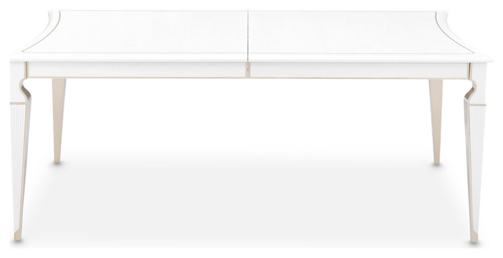 La Marisia Rectangular Dining Table, Creamy Pearl