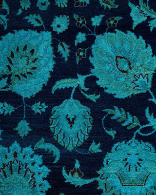 Fine Vibrance, One-of-a-Kind Hand-Knotted Area Rug Purple, 8'3"x10'5"