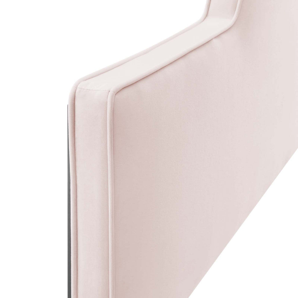 Dawn King/California King Performance Velvet Headboard-Pink