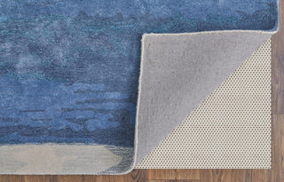 Ramiro R8921 Transitional/Industrial/Casual Rug, Blue/Ivory, 5'x8'