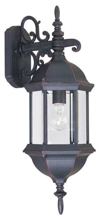 Maxim Builder Cast 1-Light Outdoor Wall Mount Empire Bronze - 1072CLEB