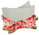 Deny Designs Allyson Johnson Bold Floral and Stripes Pillowcase