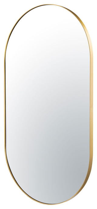 Varaluz 434MI22 Capsule 22" W x 40" H Oval Bathroom Mirror - Chrome