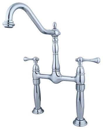 Kingston Brass Vessel Sink Faucet, Polished Chrome
