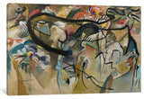 "Composition V" Wrapped Canvas Art Print, 18x12x1.5