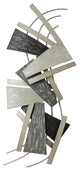 Industrial Lita Metal Wall Art - Grey