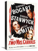 "The Two Mrs Carrolls" Canvas by Hollywood Photo Archive, 15x22"