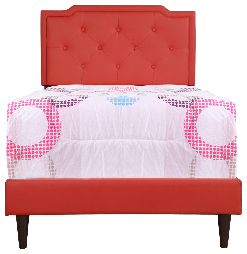 Starlight All in One Bed, Red, Twin