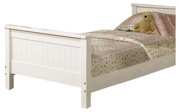 Willoughby Bed, Twin, White