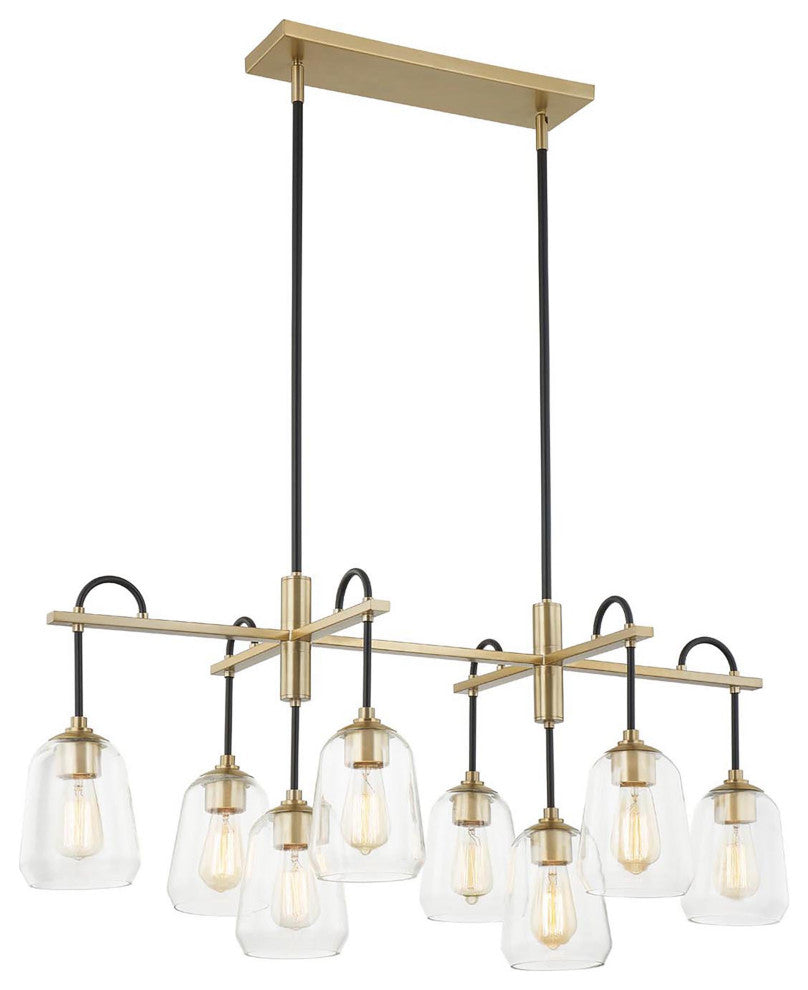 Arcwell 8-Light Oblong Chandelier