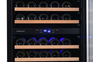 EdgeStar CWR1102DZ 24"W 101 Bottle Capacity Built-In Dual Zone - Stainless