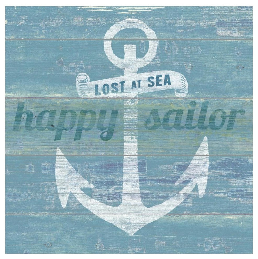 "Drift Anchor" Digital Paper Print by Sue Schlabach, 26"x26"