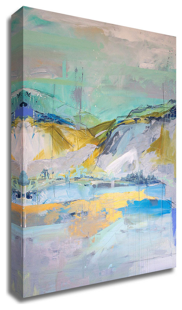 Sun Lake by Kym De Los Reyes, Print on Canvas, 22"x28"