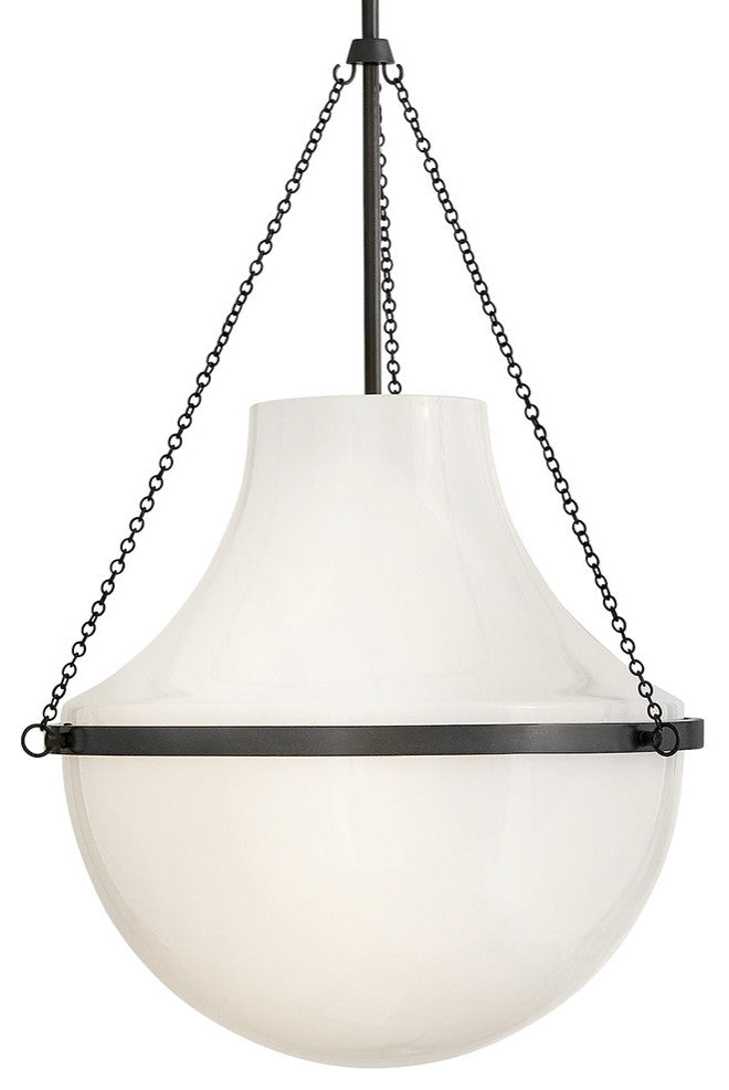Hinkley Collins Large Pendant, Black Oxide