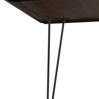 Hayley/Hunter 7-Piece Dining Set, Black
