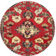 Ahgly Company Indoor Round Traditional Area Rugs, 4' Round