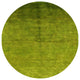 Ahgly Company Indoor Round Mid-Century Modern Area Rugs, 7' Round