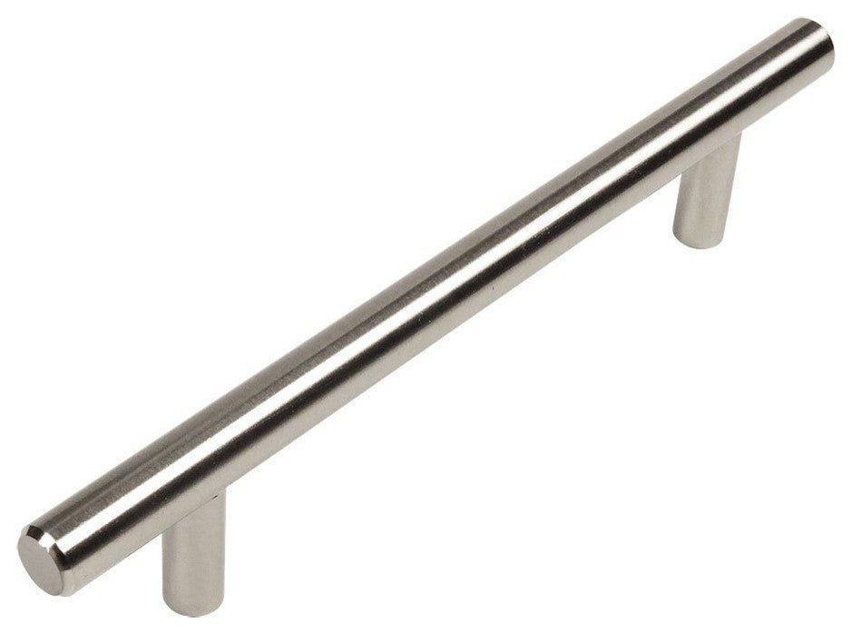 Cosmas 305-160SN Satin Nickel 6-5/16"� CTC (160mm) Euro Bar Pull [5-PACK]