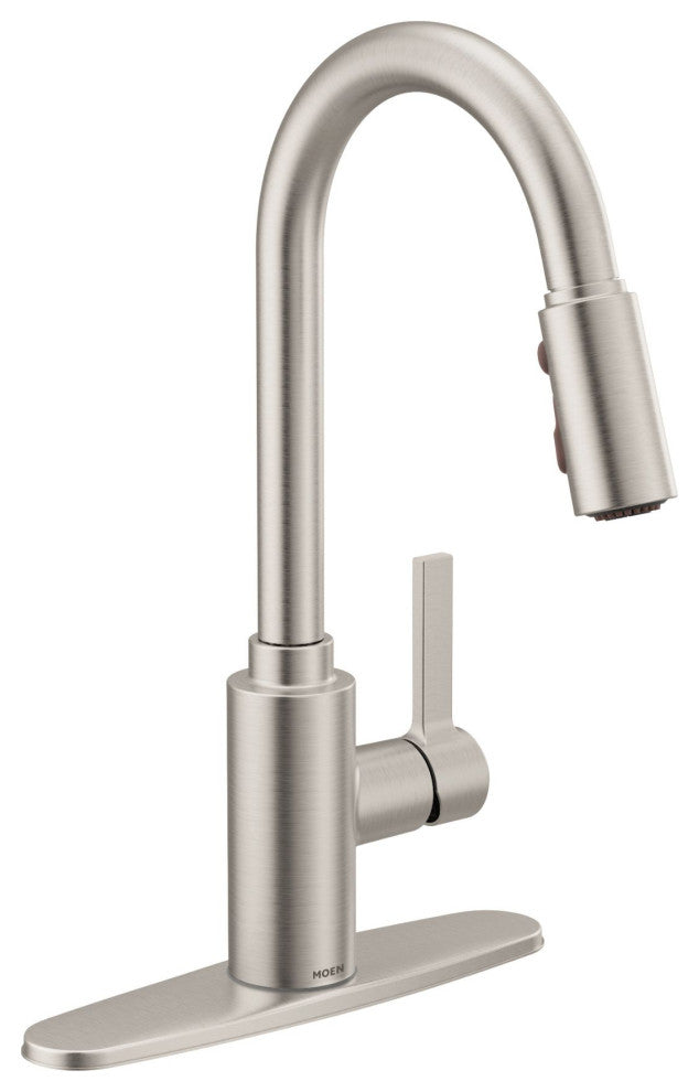 Moen Genta Spot Resist Stainless 1-Handle Pulldown Kitchen Faucet