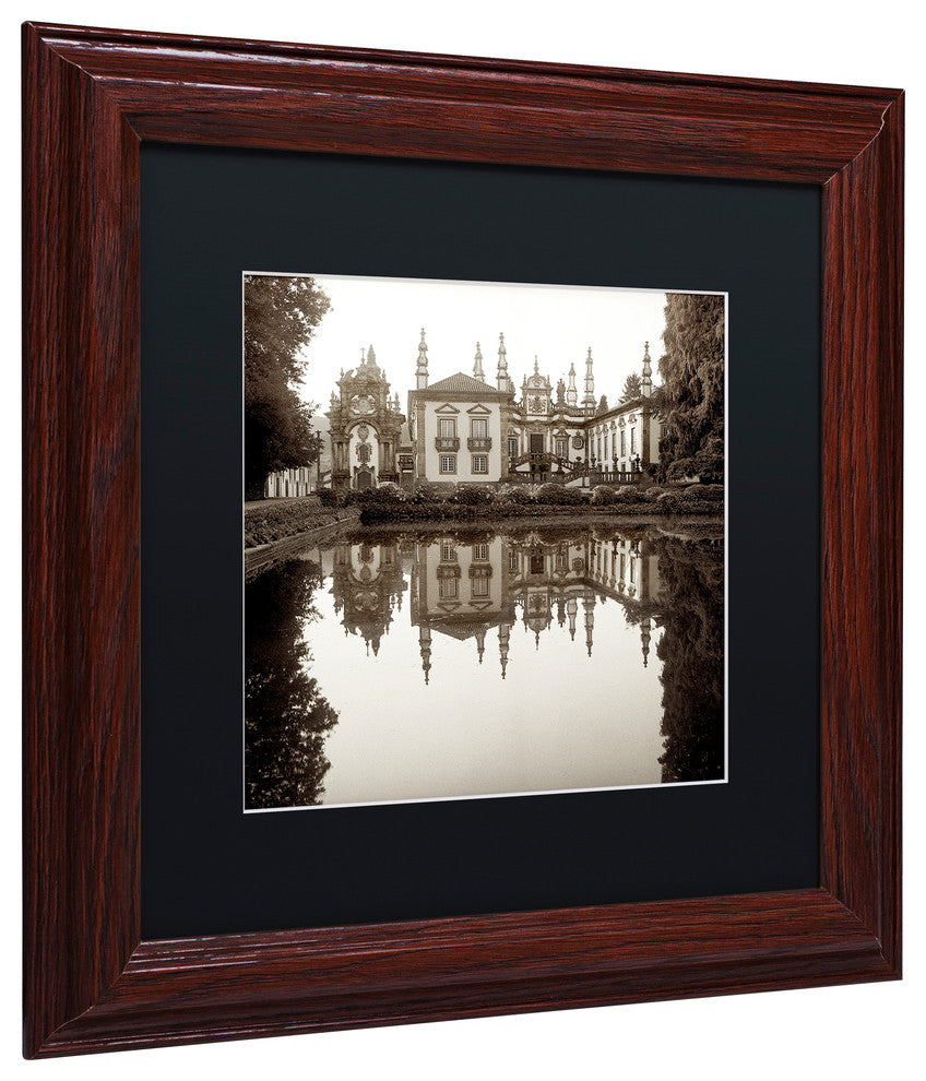 Alan Blaustein ''Portugal I'' Art, Wood Frame, Black Mat, 11x11