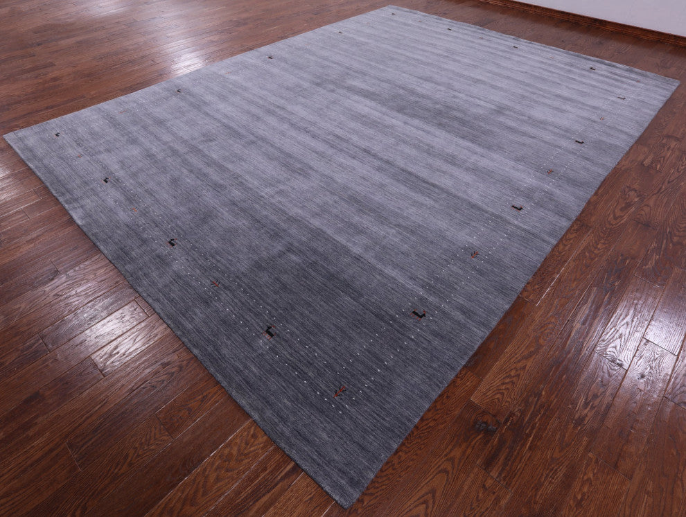 10' 0" X 14' 0" Persian Gabbeh Handmade Wool Rug - Q15257