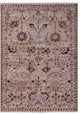 Persian Tabriz Hand-Knotted Wool Rug 4' 5" X 6' 0" Q10016