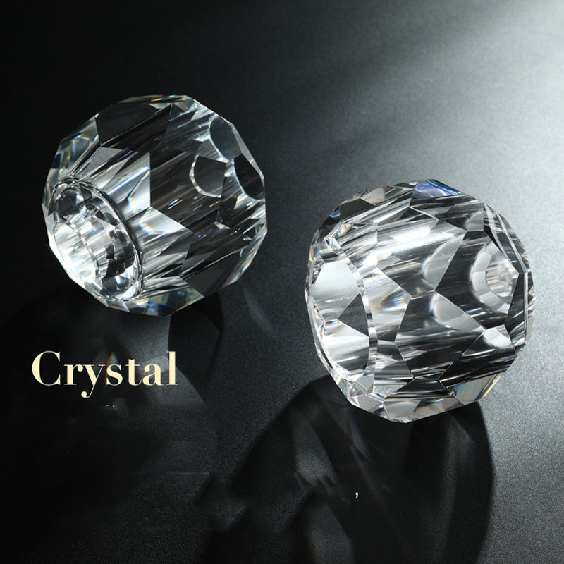 Introd | Luxury Crystal LED Chandelier for Dining Room, Kitchen, Living Room, 18 Heads, Warm Light