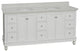 Bella 72" Double Bath Vanity, Base: White, Top: Quartz