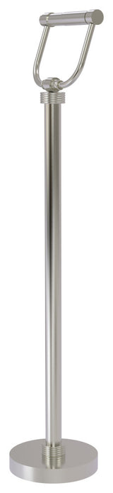 Free Standing Toilet Tissue Holder, Satin Nickel