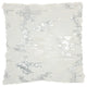 Mina Victory VV212 Throw Pillow, White, 20"X20"