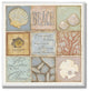 Count the Waves Beach 9 Patch Wall Plaque