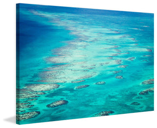 "Ocean Rocks" Painting Print on Wrapped Canvas