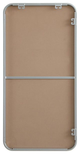 Elegant Lighting MR8A1836 Remy 18"W x 36"H Rectangular Flat - Silver