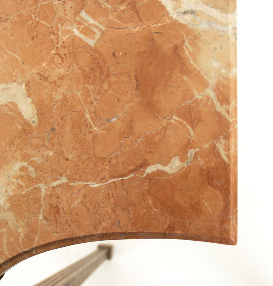 Faron Console, Distressed Copper Base