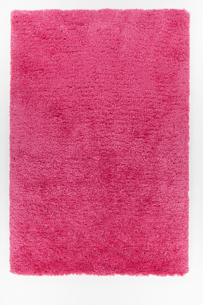 Osim Contemporary Area Rug, Hot Pink, 9'x13'
