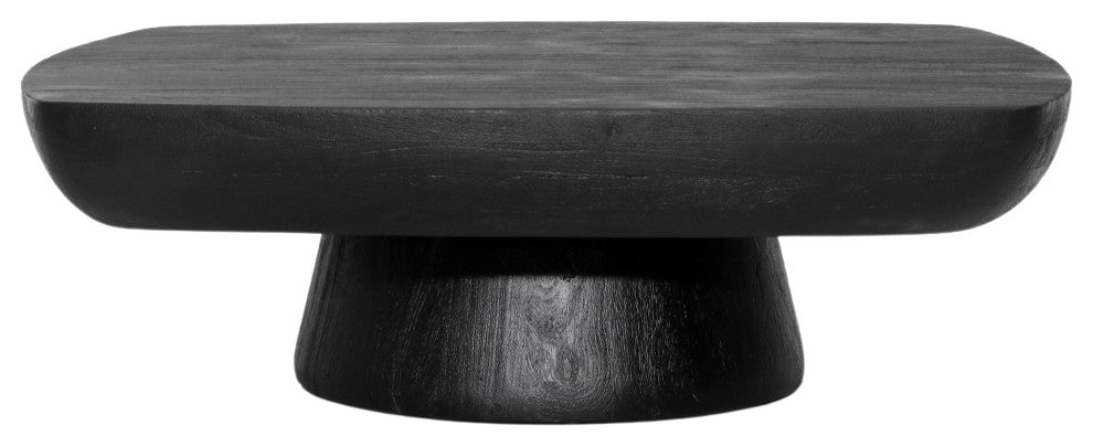 Donovan Acacia Coffee Table, Black