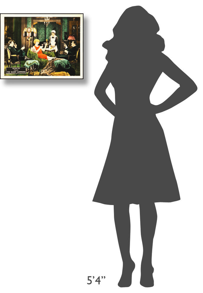 "The Silent Command" Stretched Canvas Giclee by Hollywood Photo Archive, 20x16"