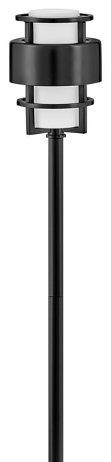 Hinkley Saturn Led Path Light, Satin Black