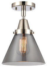 INNOVATIONS LIGHTING 447-1C-PN-G43 Large Cone Flush Mount