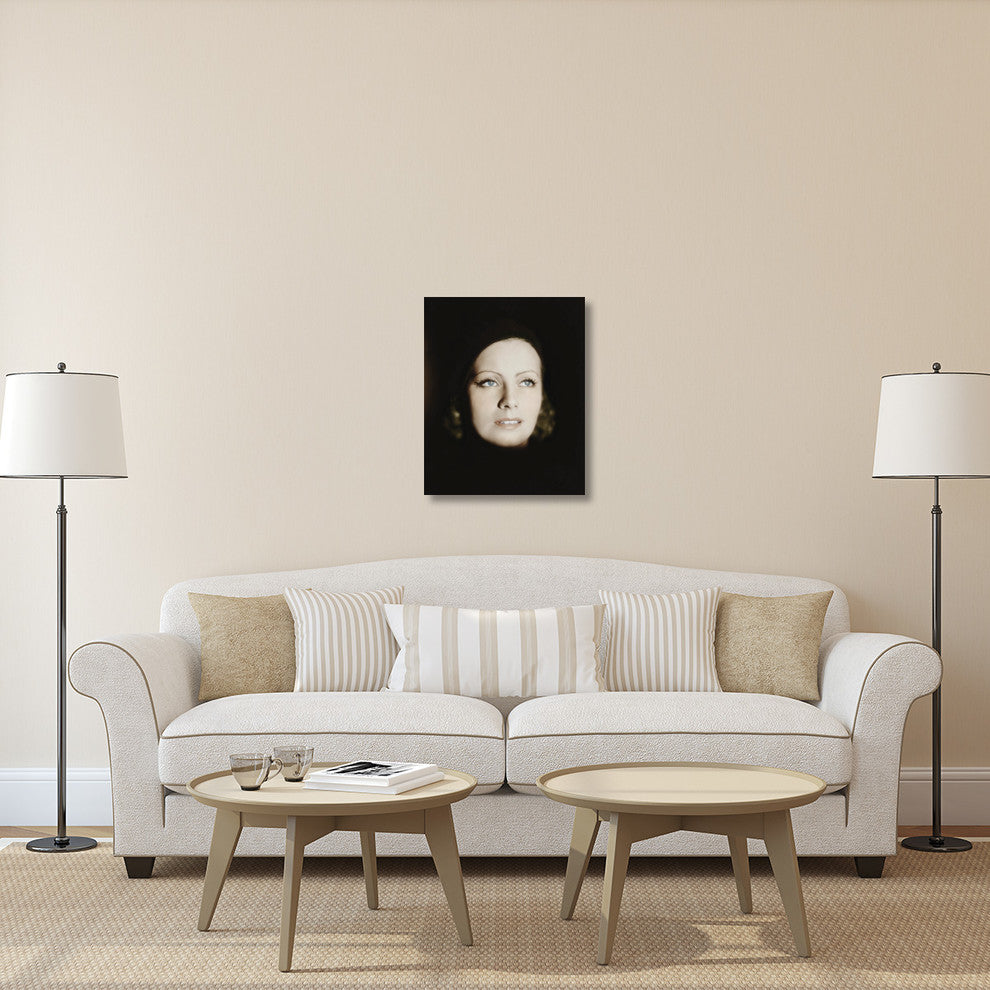 "Greta Garbo" Stretched Canvas Giclee by Hollywood Photo Archive, 24"x30"